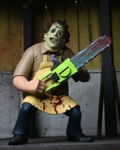 Texas Chainsaw Massacre Toony Terrors Figura 50th Anniversary Leatherface (Bloody) 15 cm