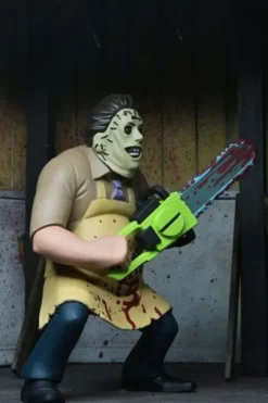 Texas Chainsaw Massacre Toony Terrors Figura 50th Anniversary Leatherface (Bloody) 15 cm