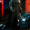 The Batman Figura Movie Masterpiece 1/6 Batman with Bat-Signal 31 cm