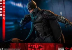 The Batman Figura Movie Masterpiece 1/6 Batman with Bat-Signal 31 cm