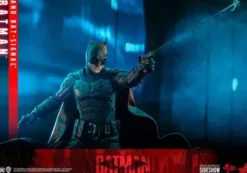The Batman Figura Movie Masterpiece 1/6 Batman with Bat-Signal 31 cm