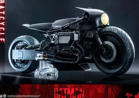 The Batman Vehículo Movie Masterpiece 1/6 Batcycle 42 cm
