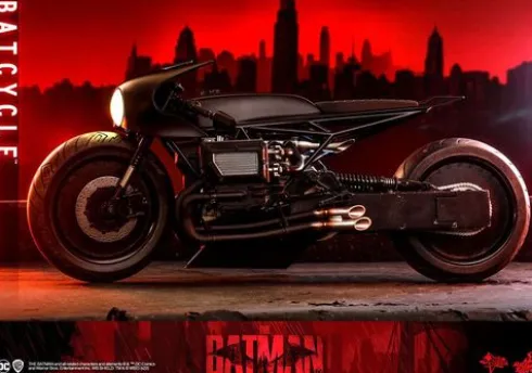 The Batman Vehículo Movie Masterpiece 1/6 Batcycle 42 cm