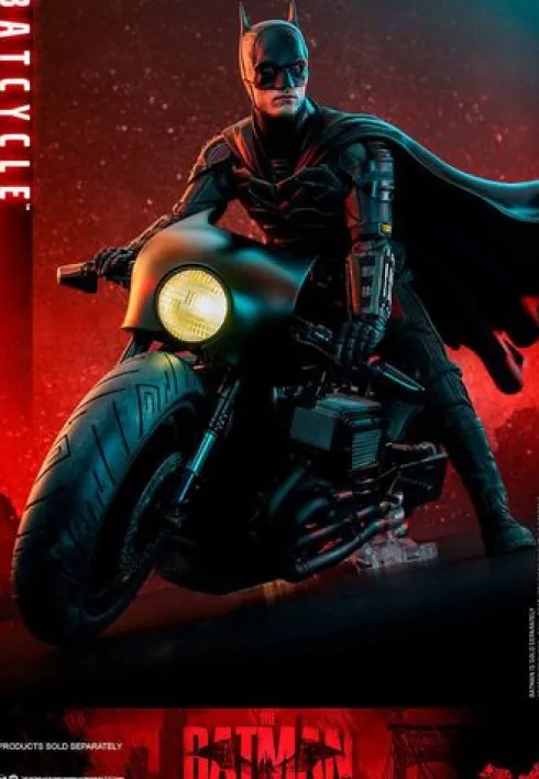 The Batman Vehículo Movie Masterpiece 1/6 Batcycle 42 cm