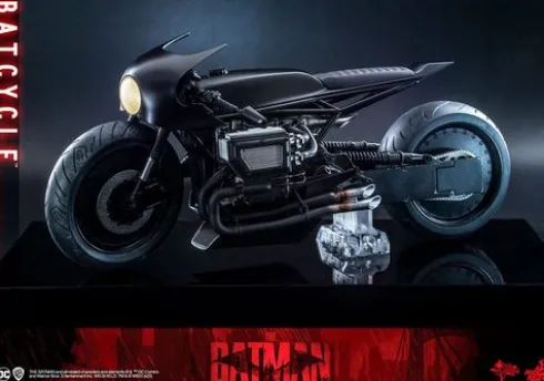 The Batman Vehículo Movie Masterpiece 1/6 Batcycle 42 cm