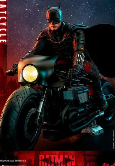 The Batman Vehículo Movie Masterpiece 1/6 Batcycle 42 cm