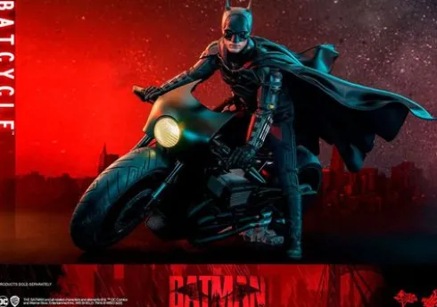 The Batman Vehículo Movie Masterpiece 1/6 Batcycle 42 cm