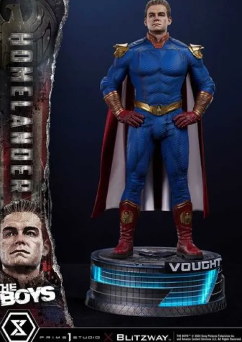 The Boys Estatua Premium Masterline Series 1/4 Homelander Deluxe Version 57 cm