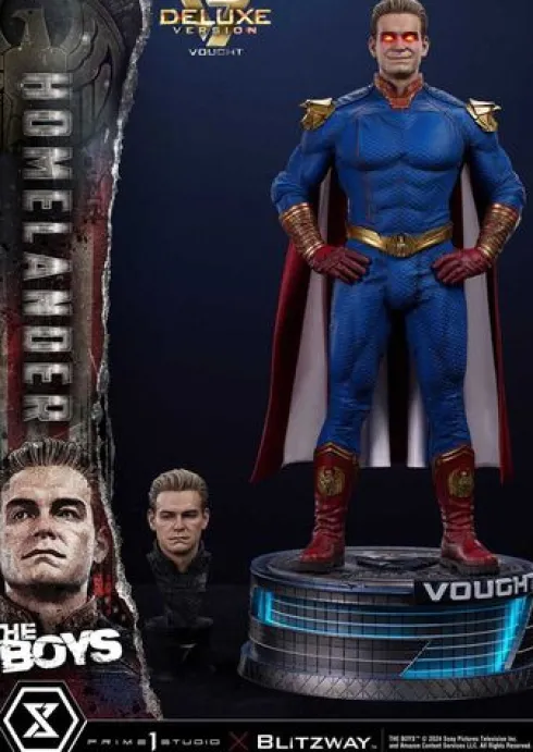 The Boys Estatua Premium Masterline Series 1/4 Homelander Deluxe Version 57 cm