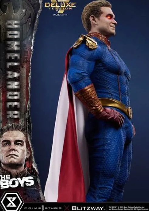The Boys Estatua Premium Masterline Series 1/4 Homelander Deluxe Version 57 cm