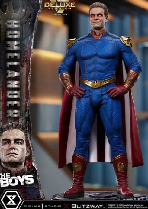 The Boys Estatua Premium Masterline Series 1/4 Homelander Deluxe Version 57 cm