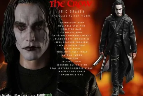 The Crow Eric Draven 1/6 Luxury Action Figure Standard Edition