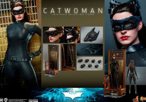 The Dark Knight Trilogy Figura Movie Masterpiece 1/6 Catwoman 29 cm
