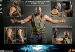 The Dark Knight Trilogy Figura Movie Masterpiece 1/6 Bane 31 cm