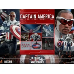 The Falcon and The Winter Soldier Figura 1/6 Captain America 30 cm Hot Toys