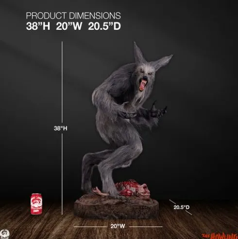 The Howling Estatua Epic Series 1/3 The Howling 97 cm