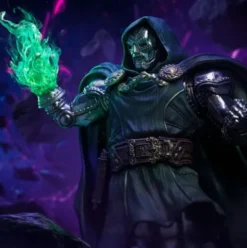 The Infinity Gauntlet Marvel Legends Diorama Estatua 1/10 Art Scale Doctor Doom Deluxe Edition 42 cm