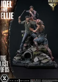 The Last of Us Part I Estatua Ultimate Premium Masterline Series Joel & Ellie Deluxe Version (The Last of Us Part I) 73 cm