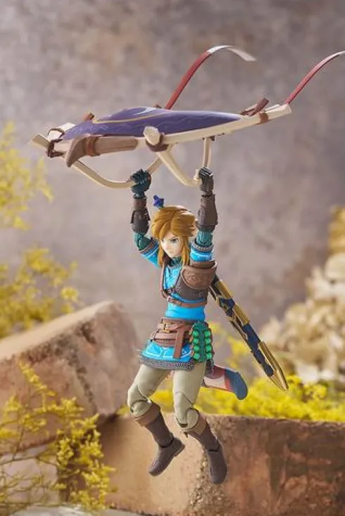 The Legend of Zelda Tears of the Kingdom Figura Figma Link Tears of the Kingdom Ver. DX Edition 15 cm