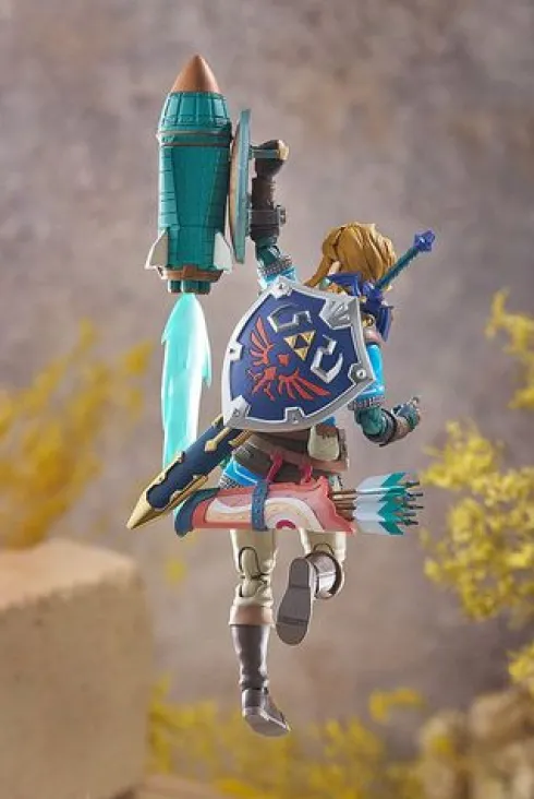 The Legend of Zelda Tears of the Kingdom Figura Figma Link Tears of the Kingdom Ver. DX Edition 15 cm