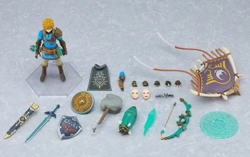 The Legend of Zelda Tears of the Kingdom Figura Figma Link Tears of the Kingdom Ver. DX Edition 15 cm
