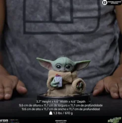 The Mandalorian & Grogu Grogu Collection Estatua Grogu Popcorn Time