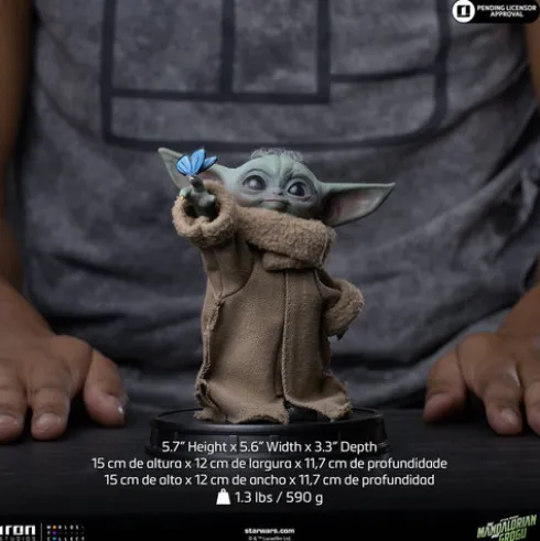 The Mandalorian & Grogu Grogu Collection Estatua Grogu Butterfly Wonder