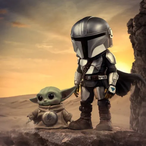 The Mandalorian & Grogu MiniCo Figura The Mandalorian and Grogu