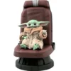 The Mandalorian Star Wars Estatua Yoda The Child in Chair 30 cm