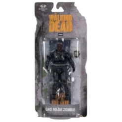 The Walking Dead Figura Gas Mask Zombie (Season 4) 13 cm