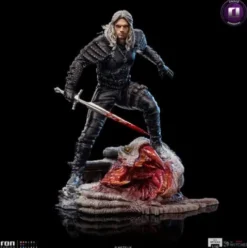 The Witcher Estatua 1/10 BDS Art Scale Geralt of Rivia 33 cm