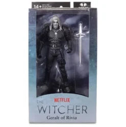 The Witcher Netflix Figura Geralt of Rivia Witcher Mode (Season 2) 18 cm