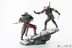 The Witcher 3: Wild Hunt Estatua 1/6 Diorama Geralt vs Eredin 50 cm