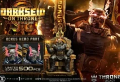 Throne Legacy Series Estatua 1/4 Justice League (Comics) Darkseid on Throne Design by Carlos D’Anda Deluxe Bonus Version 65 cm