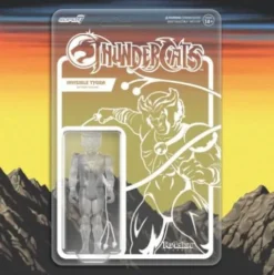 Thundercats Figura ReAction Tygra (Clear) 10 cm