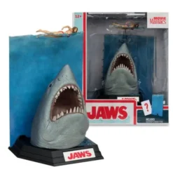 Tiburón Estatua PVC Movie Maniacs Jaws (50th Anniversary) 16 cm