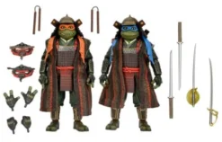 TMNT II: The Secret of the Ooze 2-Pack Figuras Leonardo & Michelangelo 18 cm