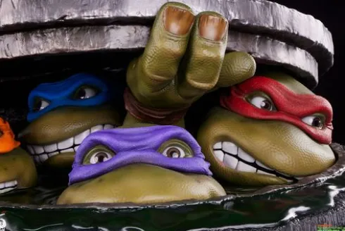 TMNT UNDERGROUND Ninja Turtles 1:1 Premium Collectibles Studio