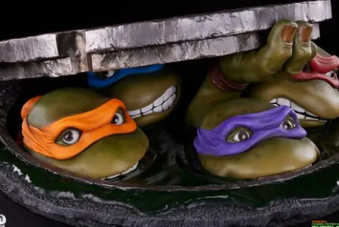 TMNT UNDERGROUND Ninja Turtles 1:1 Premium Collectibles Studio