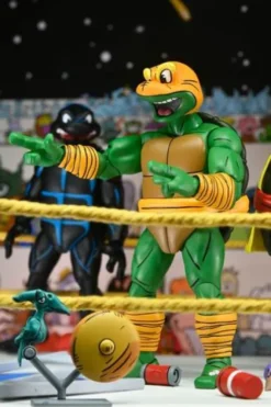 Tortugas Ninja (Archie Comics) Figuras Paquete de 4 Stump Wrestling Turtles 18 cm