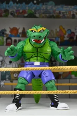 Tortugas Ninja (Archie Comics) Figura Stump Wrestling Leatherhead 18 cm