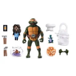 Tortugas Ninja (Cartoon) Figura Ultimate Michelangelo VHS 18 cm
