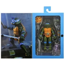 Tortugas Ninja (Cartoon) Figura Ultimate Leonardo VHS 18 cm