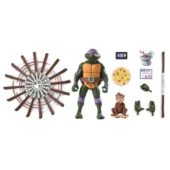 Tortugas Ninja (Cartoon) Figura Ultimate Donatello VHS 18 cm