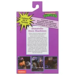 Tortugas Ninja (Cartoon) Figura Ultimate Donatello VHS 18 cm