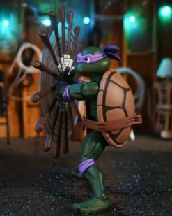 Tortugas Ninja (Cartoon) Figura Ultimate Donatello VHS 18 cm