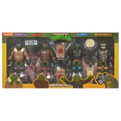 Tortugas Ninja (Cartoon) Figuras Paquete de 4 Punk Turtles 18 cm