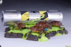 Tortugas Ninja Diorama Statuette Origins Edición Deluxe 13 cm