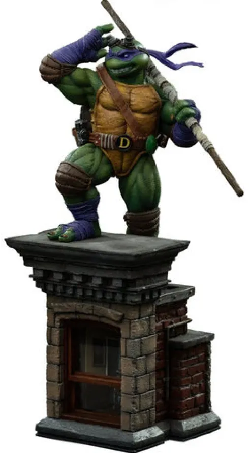 Tortugas Ninja Estatua 1/10 Art Scale Donatello Unleashed 32 cm