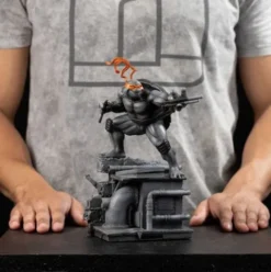 Tortugas Ninja Estatua 1/10 Art Scale Michelangelo Black and White Variant 26 cm exclusive
